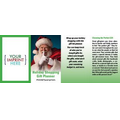 Holiday Shopping Gift Planner w/Santa Pocket Pamphlet